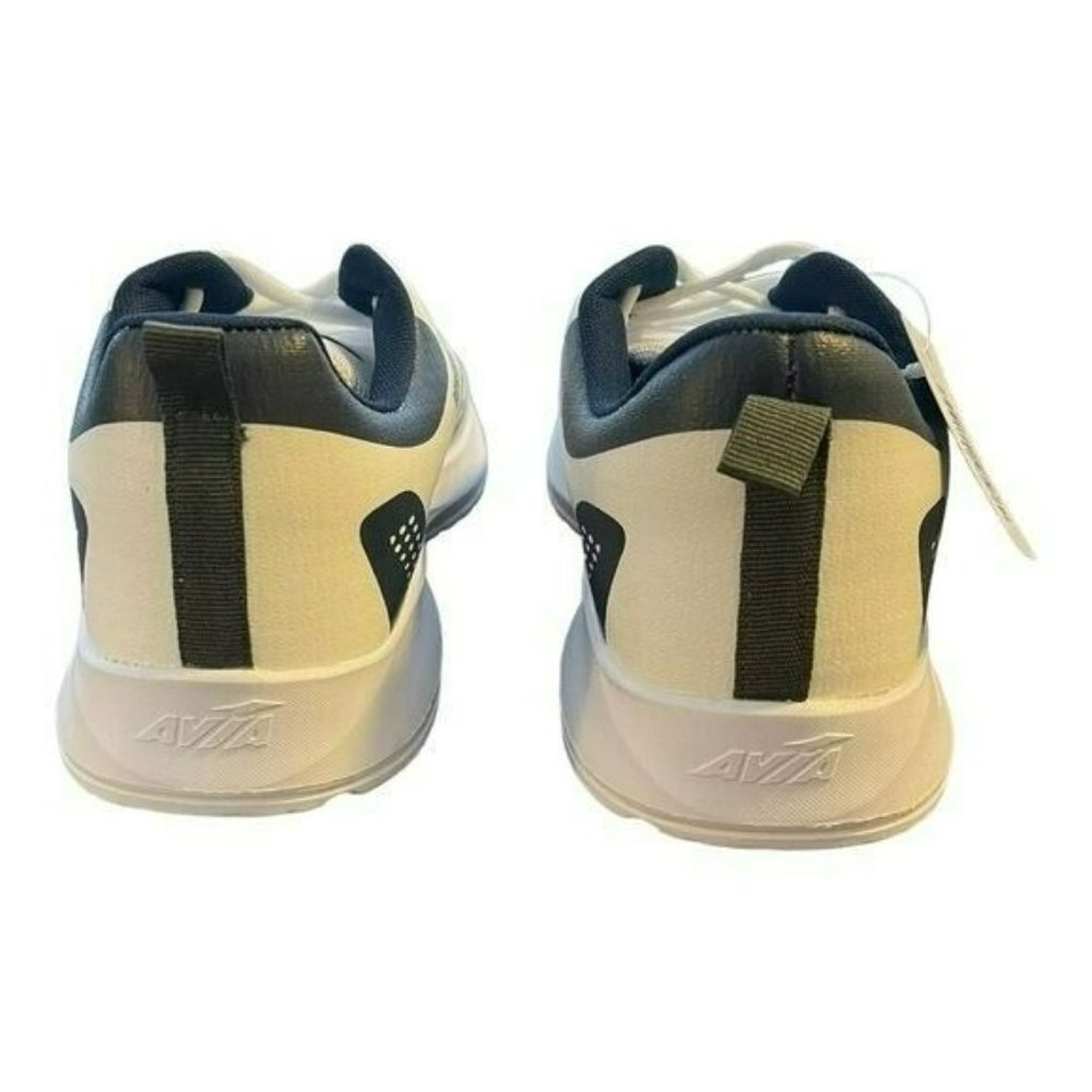 Avia White Navy Athletic Sneaker Running Shoe NEW Mens Size 12 - Picture 4 of 7